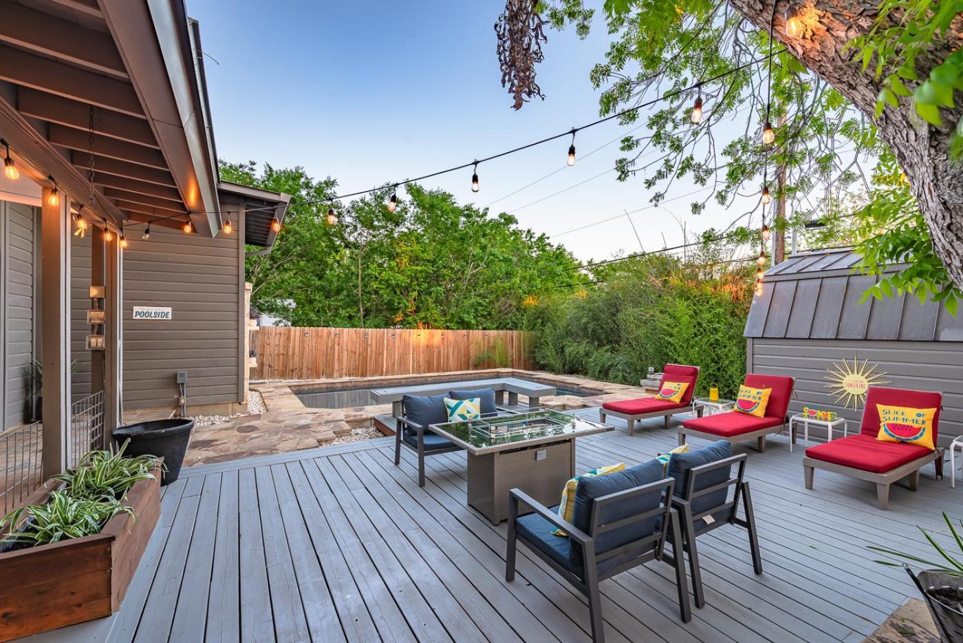 סן אנטוניו Serene Pool & Firepit In Stunning Home By Airport מראה חיצוני תמונה
