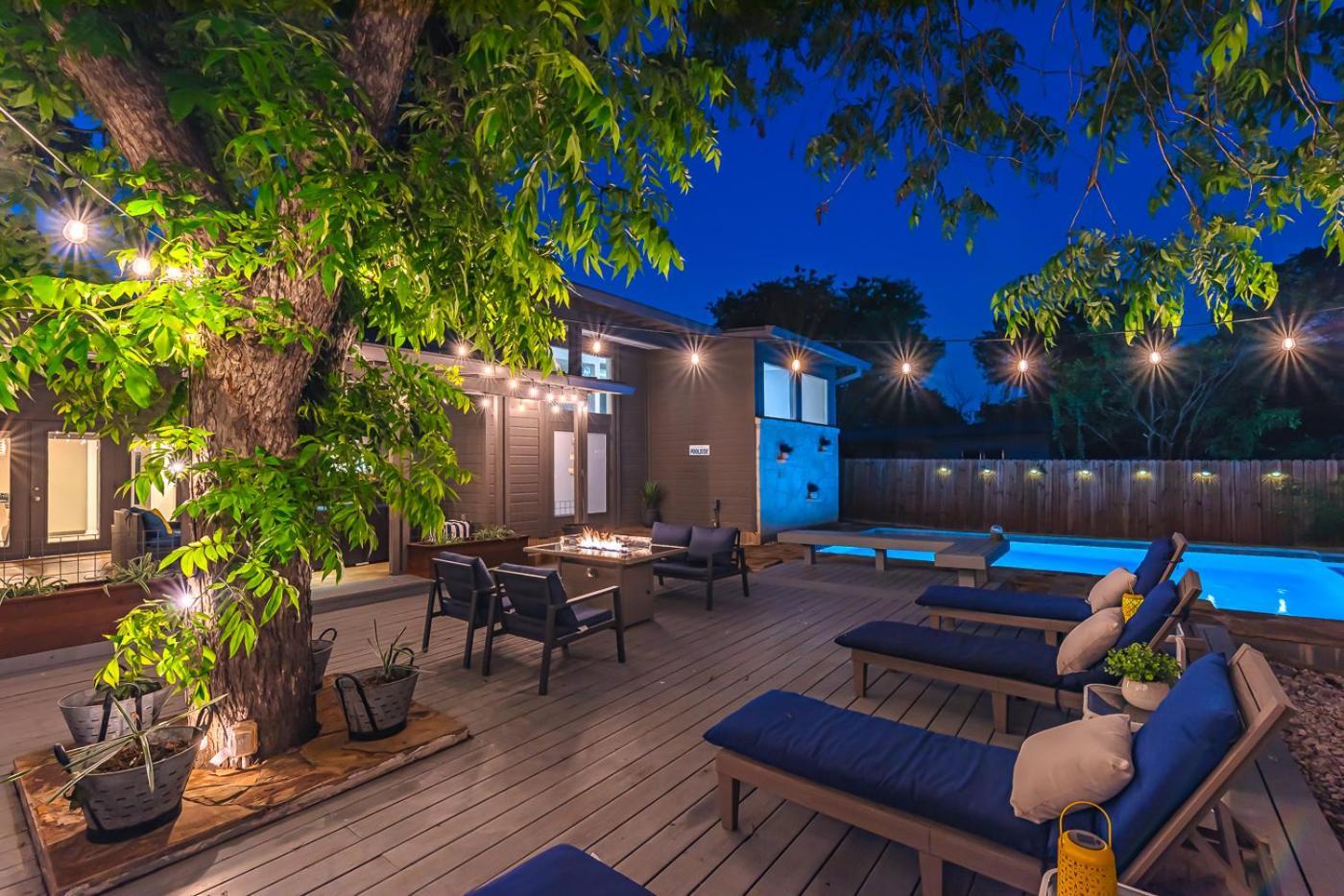 סן אנטוניו Serene Pool & Firepit In Stunning Home By Airport מראה חיצוני תמונה
